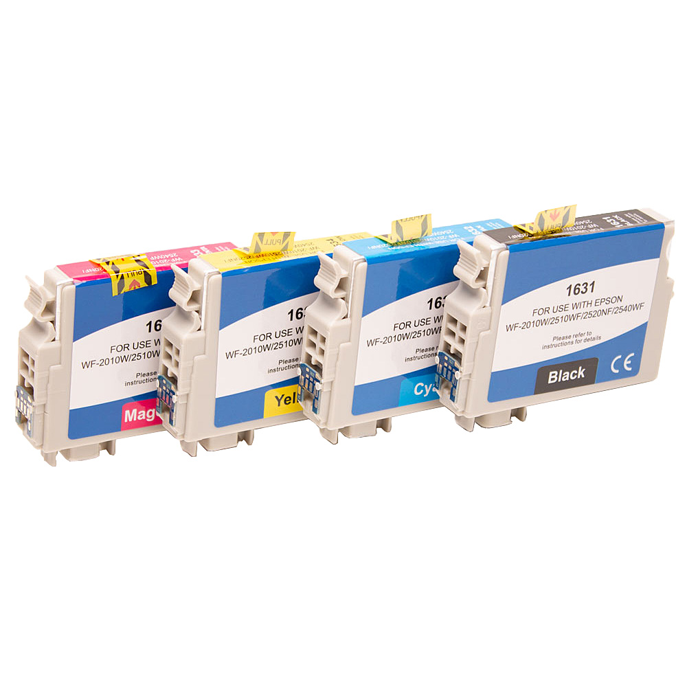 ⬛🟦🟥🟨Compatible 16XL BK C M Y kit 4 cartouches ( Remplace Epson 16 BK, C, M, Y, 16XL BK, C, M, Y )