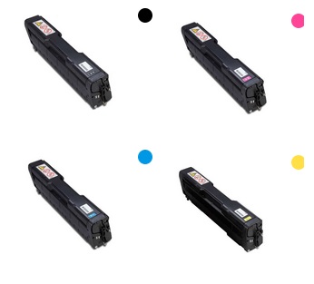 Ricoh SPC250 Kit 4 toners ( Ricoh SP C250 BK / C / M / Y )