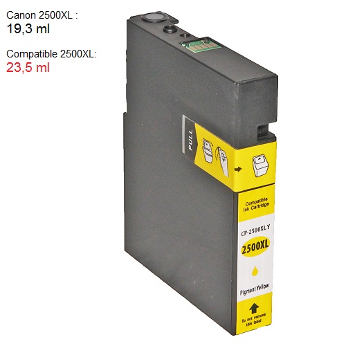 [ELIOS Compatible PGI2500XL Y] ELIOS Compatible PGI2500XL Y