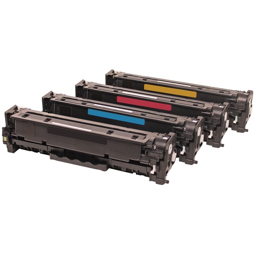 ELIOS CF380X/CF381A/CF382A/CF383A ( BK 4400 pages - Couleurs 2700 pages( Remplace HP CF380A - 2280 pages / CF380X - 4400 pages / CF381A/CF382A/CF383A )