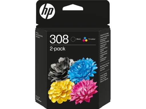 HP 308 BK + C