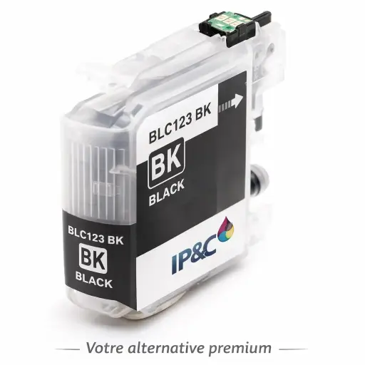 ⬛Cartouche compatible Brother LC123 Noir - ELIOS
