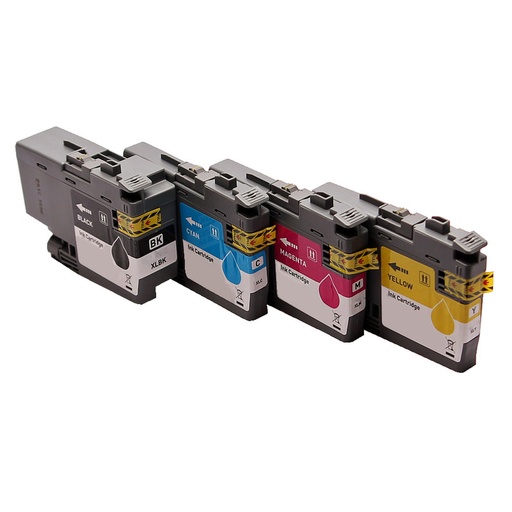 [Compatible LC3237 Kit 4] ⬛🟦🟥🟨Compatible LC3237 Kit 4 ( Remplace Brother LC3237 )